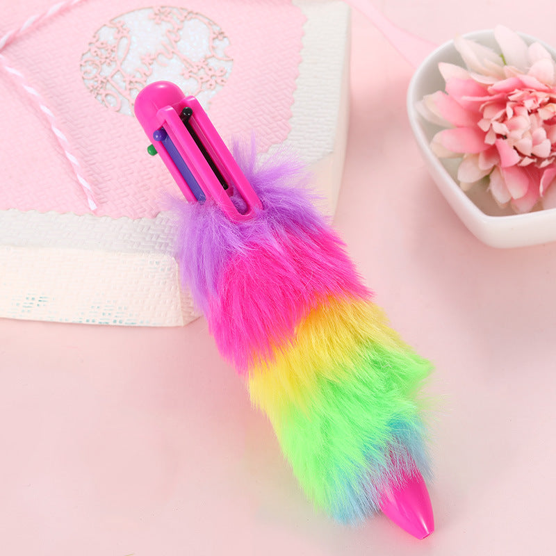 Pen bolígrafo de lápiz de lente de lentejuelas de plástico al por mayor